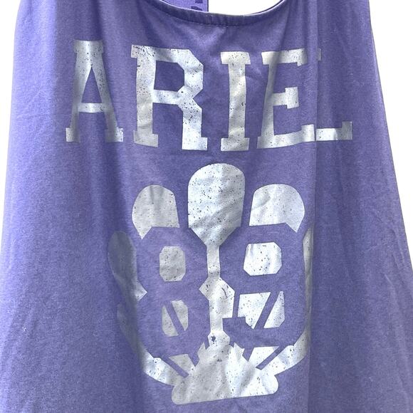 Disney The Little Mermaid Ariel Seashell Active Tank Top Junior Medium - Picture 4 of 6